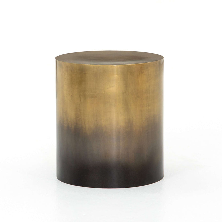 Cameron Ombre End Table-Four Hands-FH-106310-005-Side TablesAntique Brass-1-France and Son