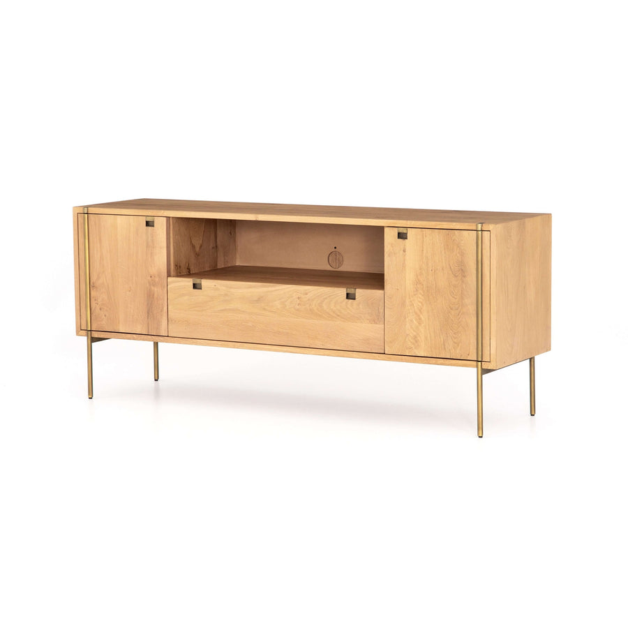 Carlisle Media Console-Four Hands-FH-101344-002-Media Storage / TV Stands-1-France and Son