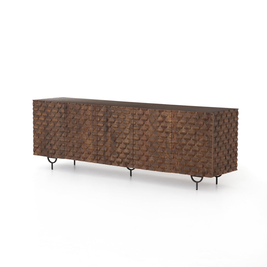 Rio Sideboard / Media Console-Four Hands-FH-106421-004-Media Storage / TV StandsAntique Brown-7-France and Son