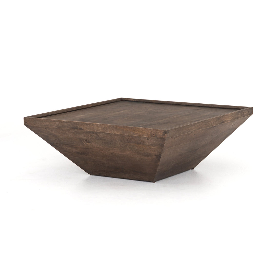 Drake Coffee Table-Four Hands-FH-IHRM-047C-Coffee TablesAged Brown-5-France and Son