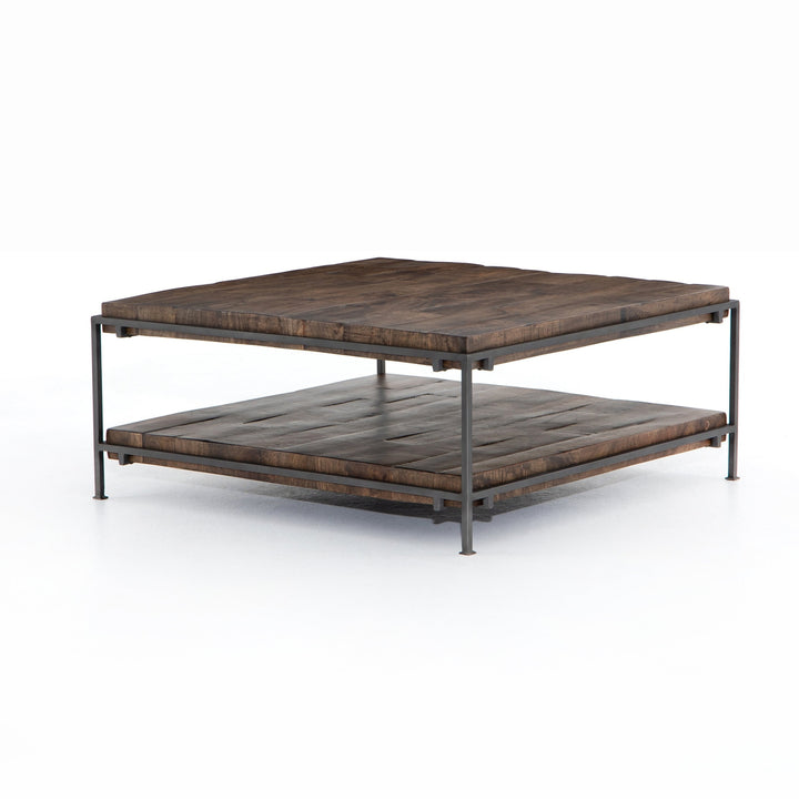 Simien Square Coffee Table-Four Hands-FH-IHRM-201-Coffee Tables-1-France and Son