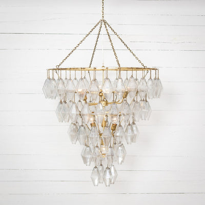 Adeline Large Round Chandelier-Four Hands-FH-IHTN-002A-Chandeliers-1-France and Son