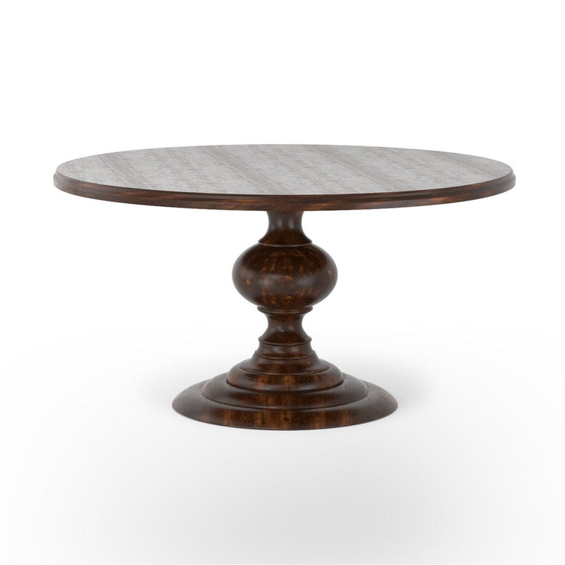 Magnolia Round Dining Table-Four Hands-FH-IMGN-60R-DO-Dining Tables60"-Dark Oak-5-France and Son