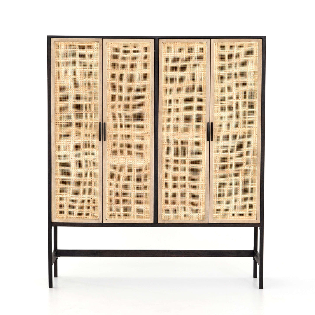 Caprice Cabinet-Four Hands-FH-108910-002-Bookcases & CabinetsBlack Wash Mango-4-France and Son