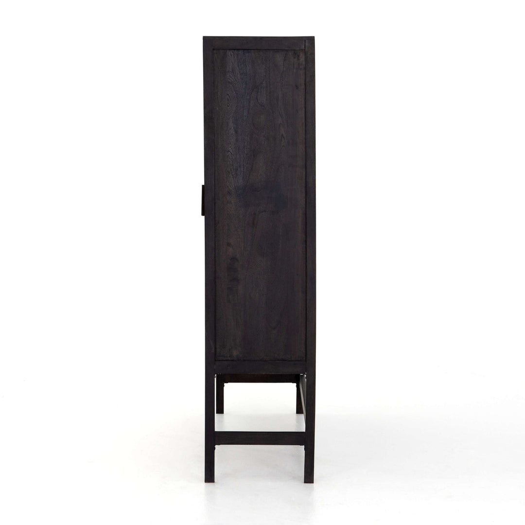 Caprice Cabinet-Four Hands-FH-108910-002-Bookcases & CabinetsBlack Wash Mango-5-France and Son
