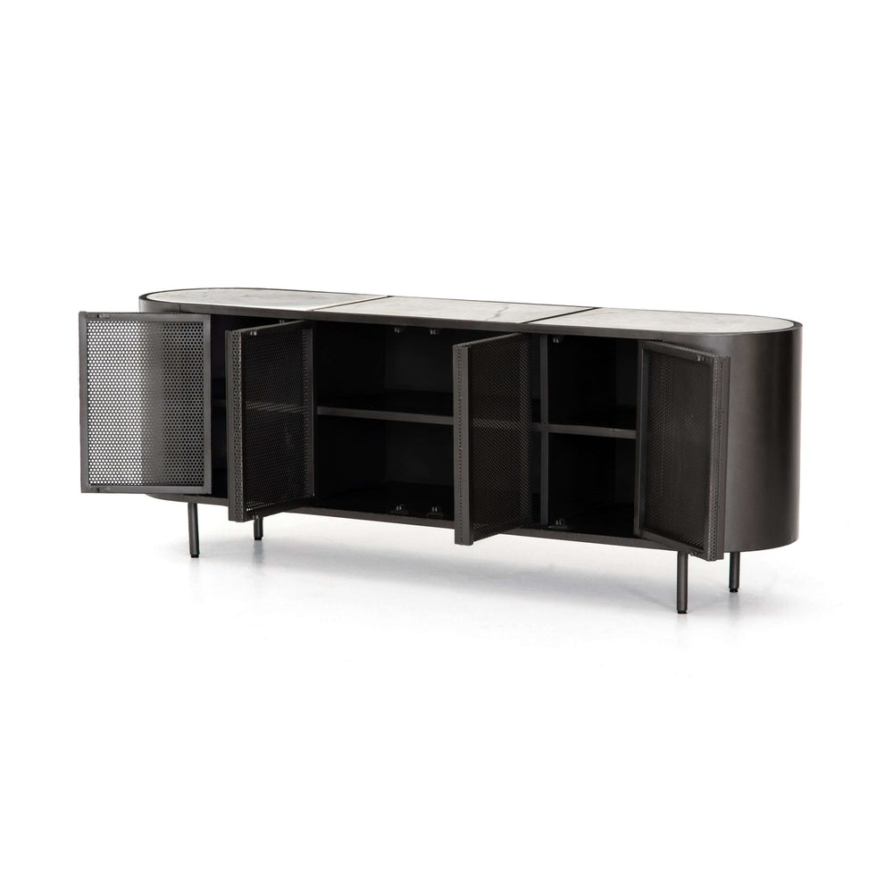 Libby Media Console-Four Hands-FH-IRCK-297-Media Storage / TV Stands-2-France and Son