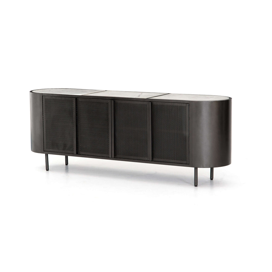 Libby Media Console-Four Hands-FH-IRCK-297-Media Storage / TV Stands-1-France and Son