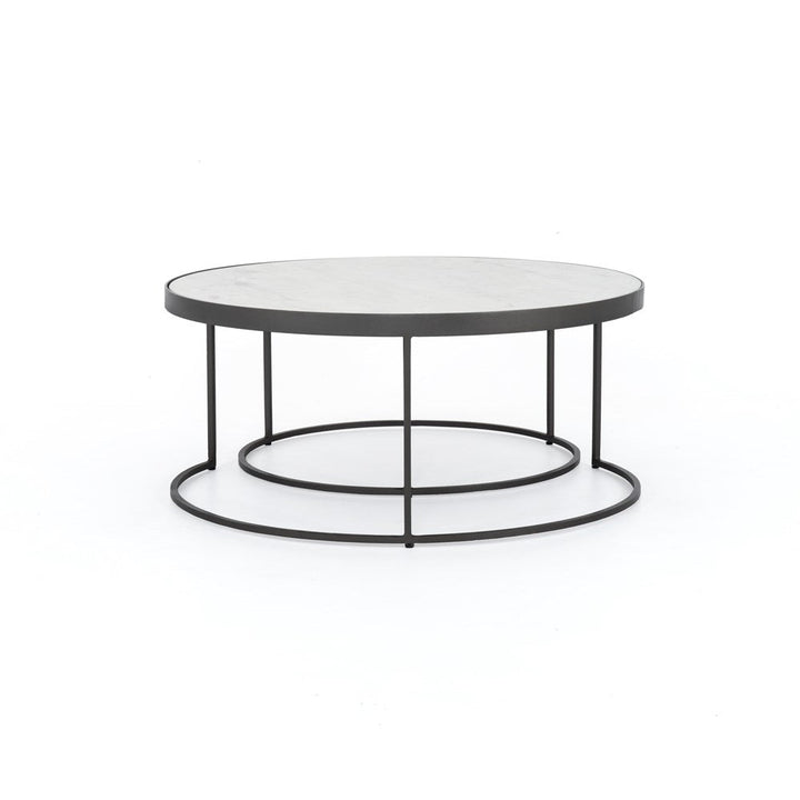 Evelyn Round Nesting Coffee Table-Four Hands-FH-IRCK-367-Coffee Tables-3-France and Son