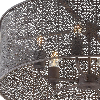 Jasmine 6 Light Chandelier-Crystorama Lighting Company-CRYSTO-JAS-A5016-FB-Chandeliers-3-France and Son