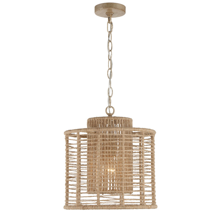 Jayna 1 Light Pendant-Crystorama Lighting Company-CRYSTO-JAY-A5001-BS-PendantsBurnished Silver-1-France and Son