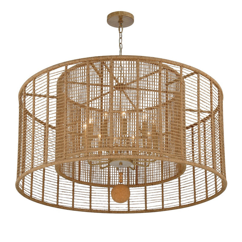 Jayna 12 Light Chandelier-Crystorama Lighting Company-CRYSTO-JAY-A5009-BS-Chandeliers-3-France and Son