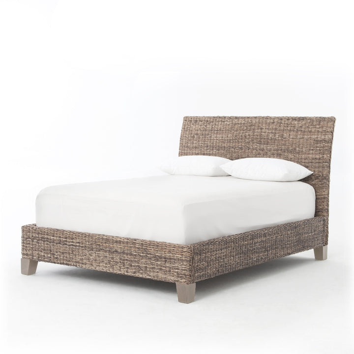 Banana Leaf Bed-Four Hands-FH-JLAN-50K-GRY-BedsKing-1-France and Son