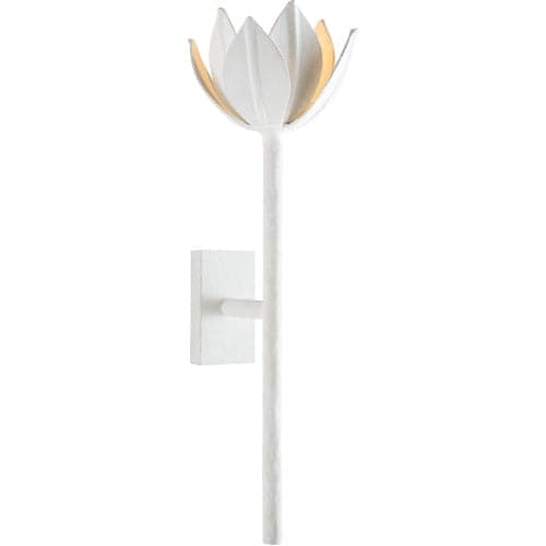 Antonio Medium Sconce-Visual Comfort-VISUAL-JN 2002PW-Wall LightingPlaster White-1-France and Son