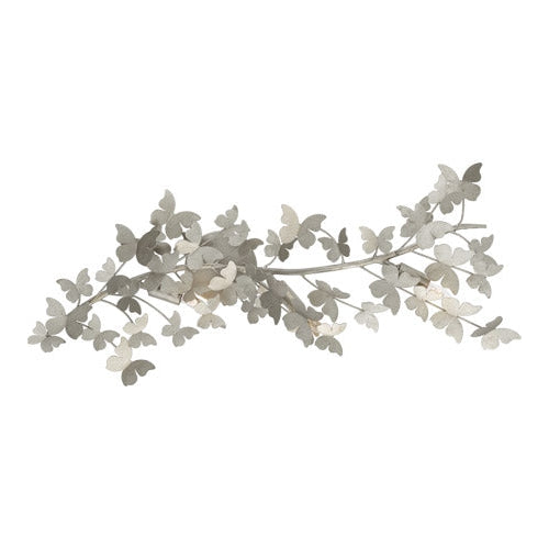 Falls Large Sconce-Visual Comfort-VISUAL-JN 2502BSL-Wall LightingBurnished Silver Leaf-1-France and Son