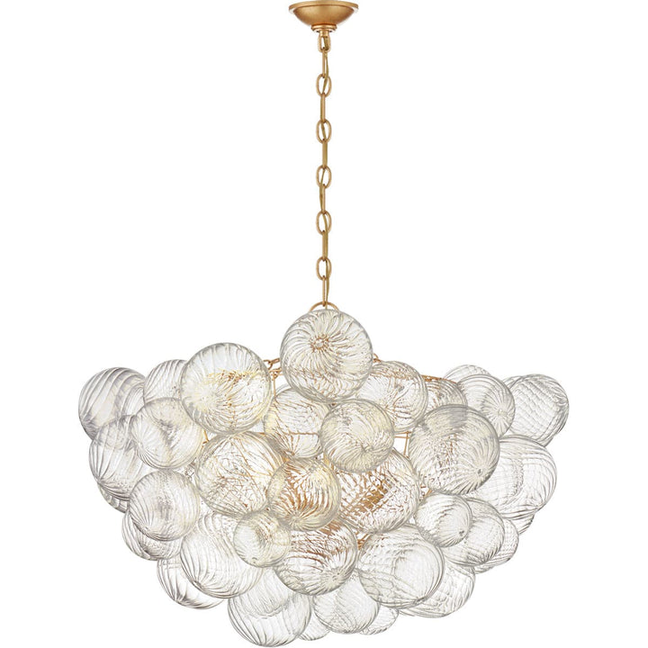 Titon Small Chandelier-Visual Comfort-VISUAL-JN 5112G/CG-ChandeliersLarge-Gild-6-France and Son