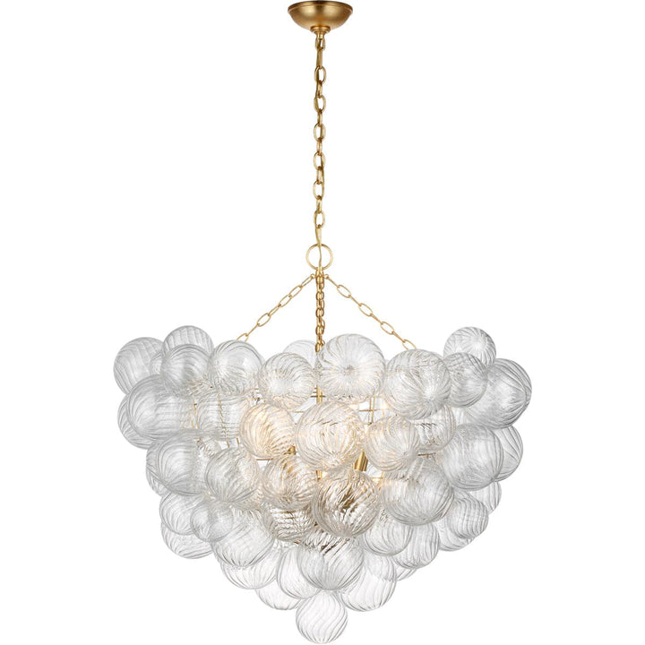 Titon Grande Chandelier-Visual Comfort-VISUAL-JN 5113G-CG-ChandeliersGild-3-France and Son