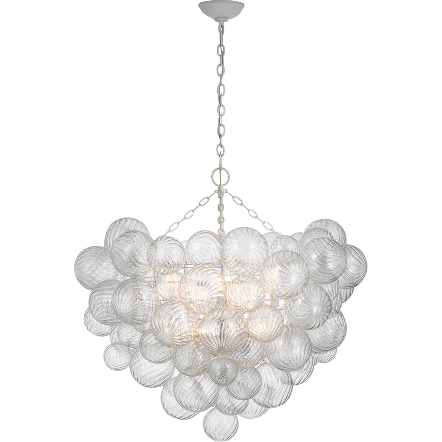 Titon Grande Chandelier-Visual Comfort-VISUAL-JN 5113PW-CG-ChandeliersPlaster White-1-France and Son