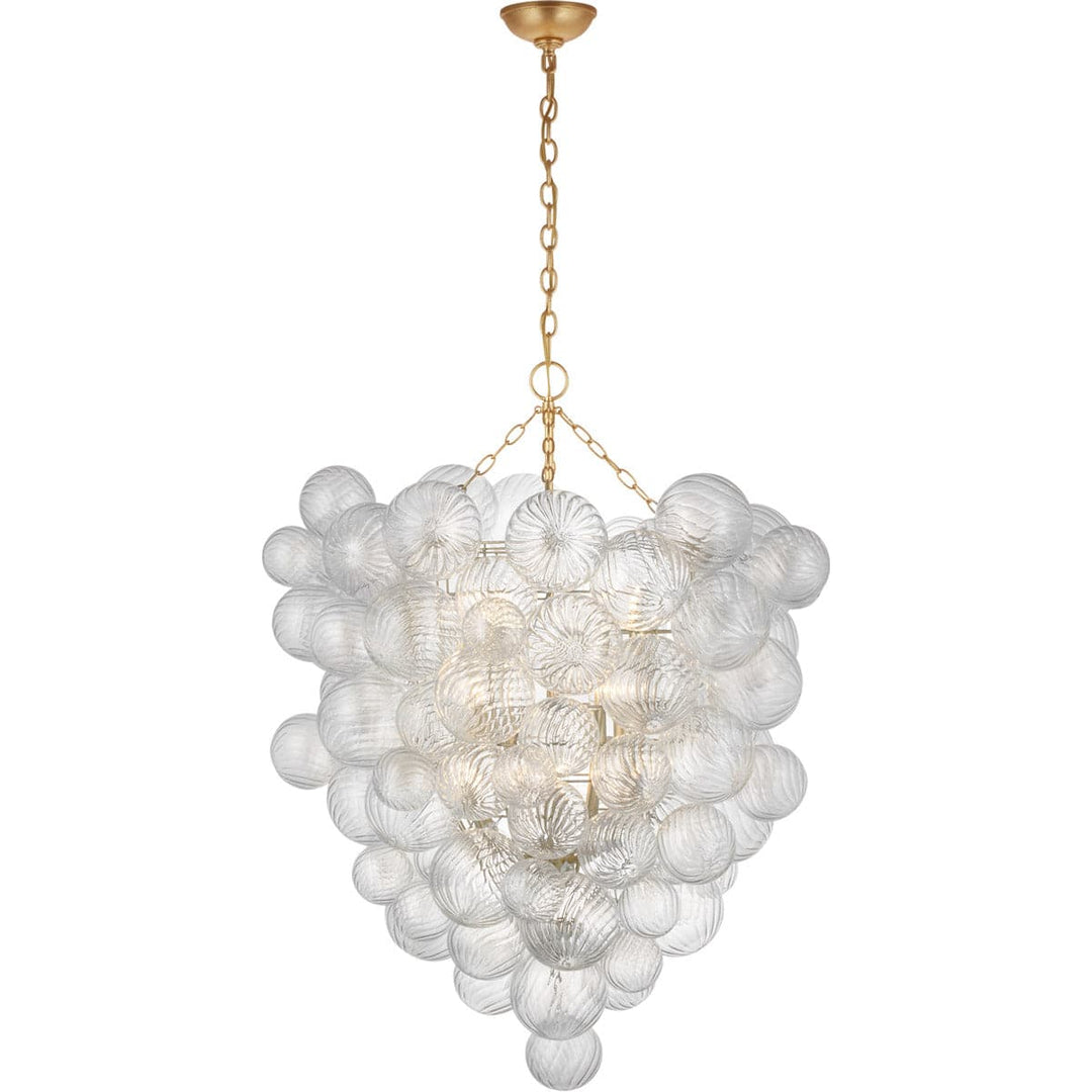 Titon Grande Entry Chandelier-Visual Comfort-VISUAL-JN 5114G-CG-ChandeliersGild-3-France and Son