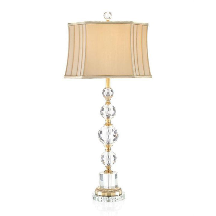 Briolette Crystal Table Lamp-John Richard-JR-JRL-8869-Table Lamps-1-France and Son