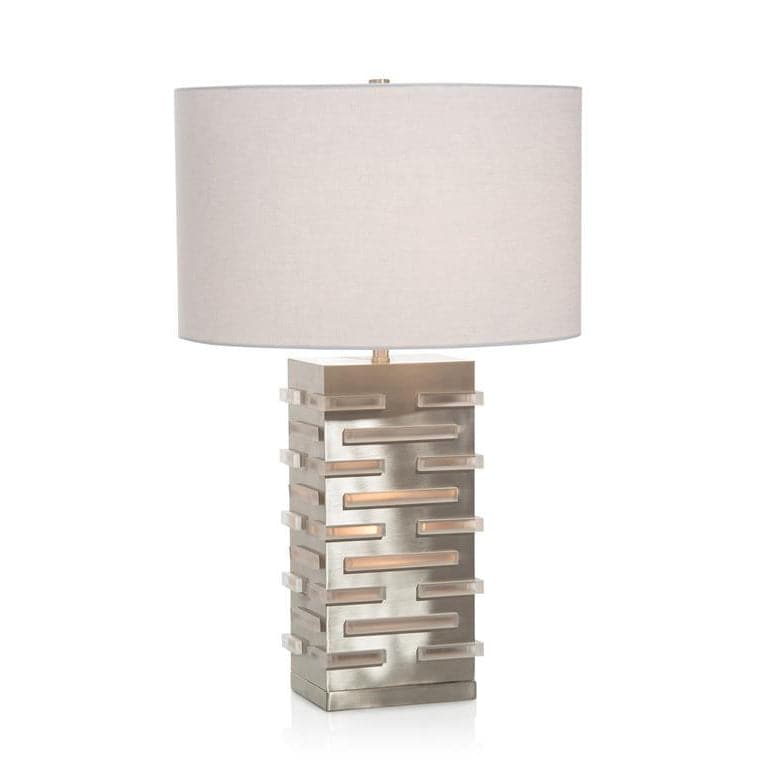 Acrylic Blocks Illuminating Table Lamp-John Richard-JR-JRL-9641-Table Lamps-1-France and Son