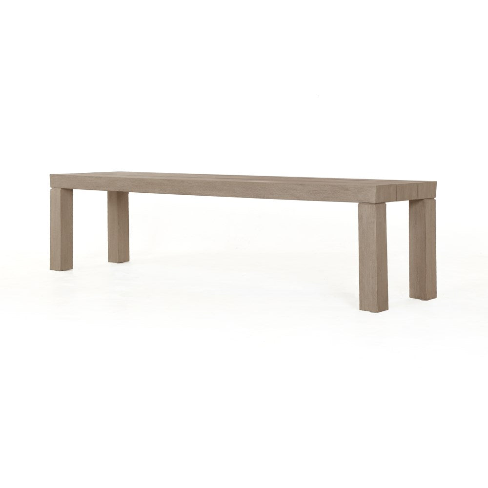 Sonora Outdoor Dining Bench - 72" - NP-Four Hands-FH-JSOL-054A-BenchesWashed Brown-5-France and Son