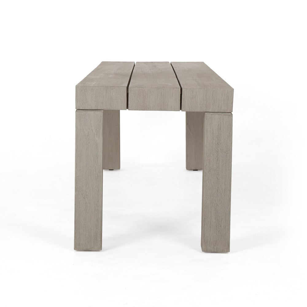 Sonora Outdoor Dining Bench - 72" - NP-Four Hands-FH-JSOL-054-BenchesWeathered Grey-3-France and Son