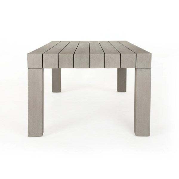 Sonora Outdoor Dining Table-Four Hands-FH-JSOL-055-Outdoor Dining TablesWeathered Grey-3-France and Son