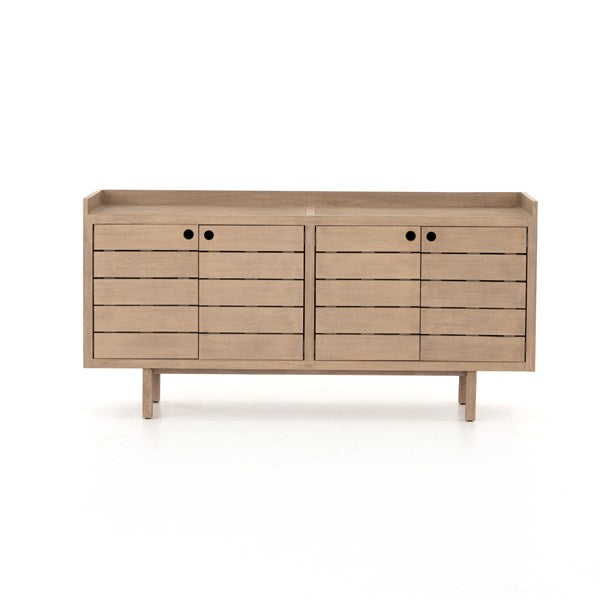 Lula Outdoor Sideboard-Washed Brown-Four Hands-FH-JSOL-060-Outdoor Storage-3-France and Son