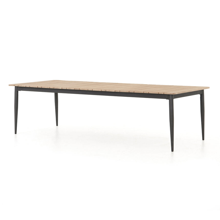 Wyton Outdoor Dining Table-95"-Four Hands-FH-JSOL-072-Outdoor Dining TablesBrown-1-France and Son