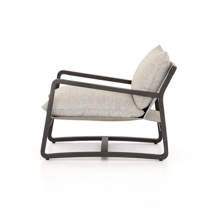 Lane Outdoor Chair-Four Hands-FH-JSOL-078-Outdoor Lounge ChairsFaye Ash-Bronze Aluminum-5-France and Son