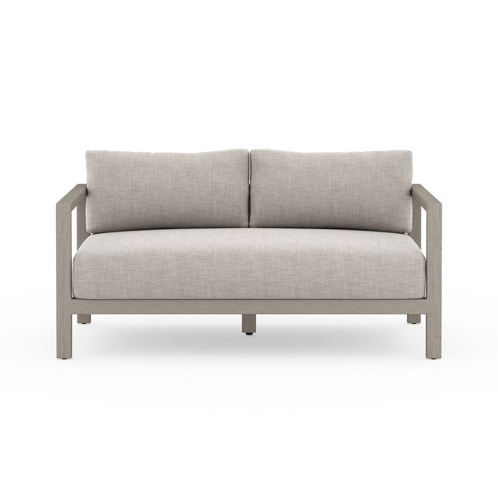 Sonoma Outdoor Sofa-60"-Four Hands-FH-JSOL-10402K-561-Outdoor SofasWashed Brown-Fsc / Light Grey Strap-Stone Grey-16-France and Son