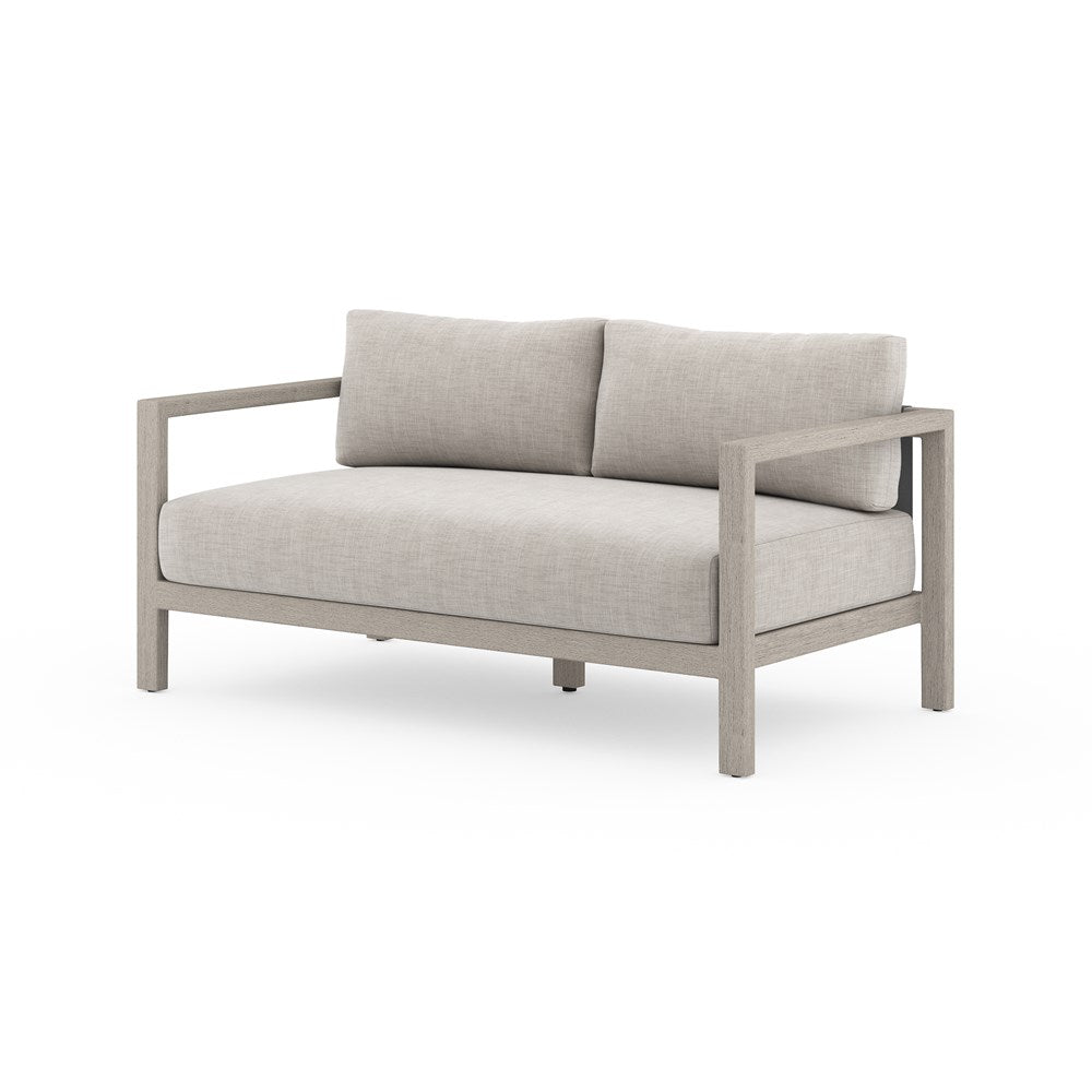 Sonoma Outdoor Sofa-60"-Four Hands-FH-JSOL-10402K-561-Outdoor SofasWashed Brown-Fsc / Light Grey Strap-Stone Grey-15-France and Son