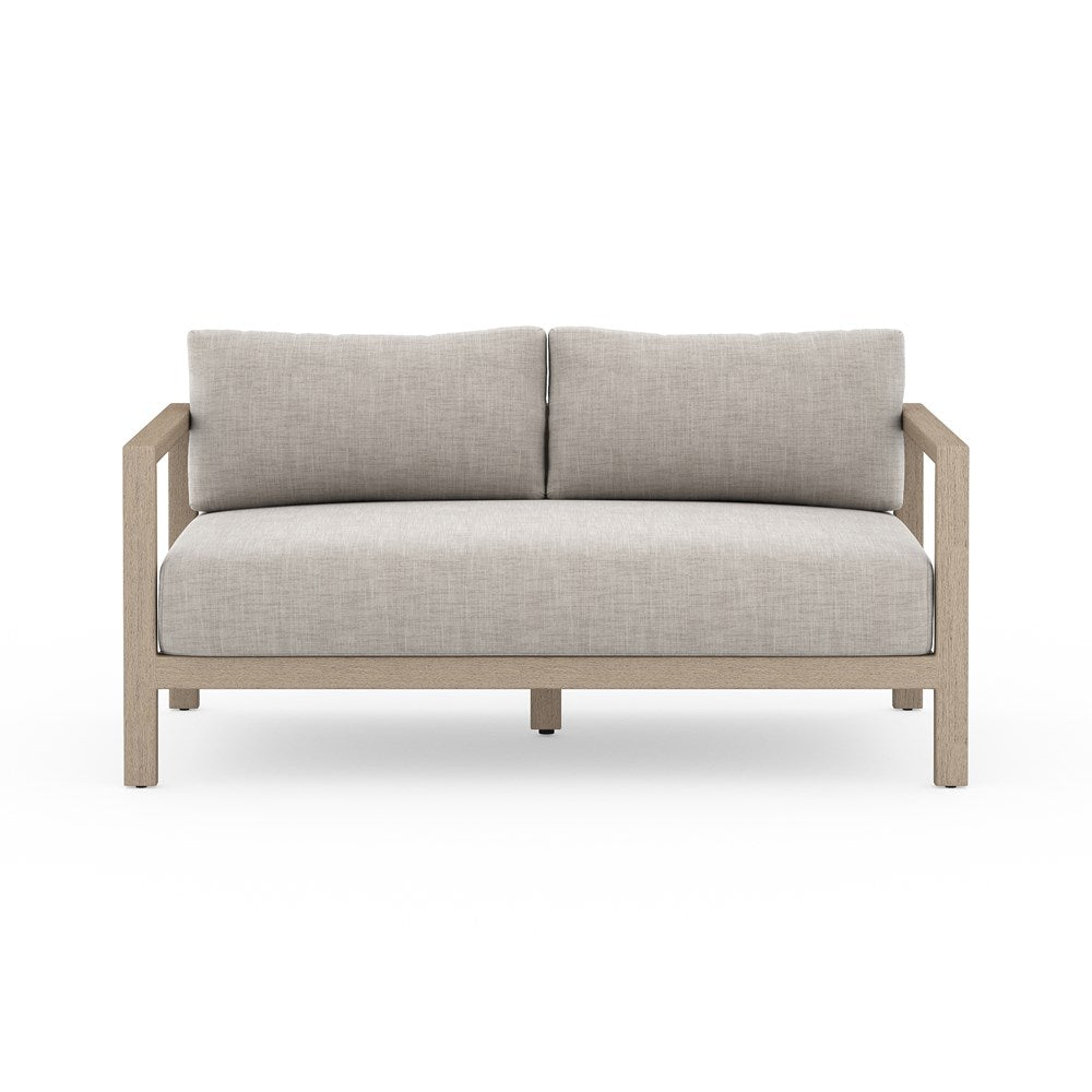 Sonoma Outdoor Sofa-60"-Four Hands-FH-JSOL-10402K-561-Outdoor SofasWashed Brown-Fsc / Light Grey Strap-Stone Grey-9-France and Son