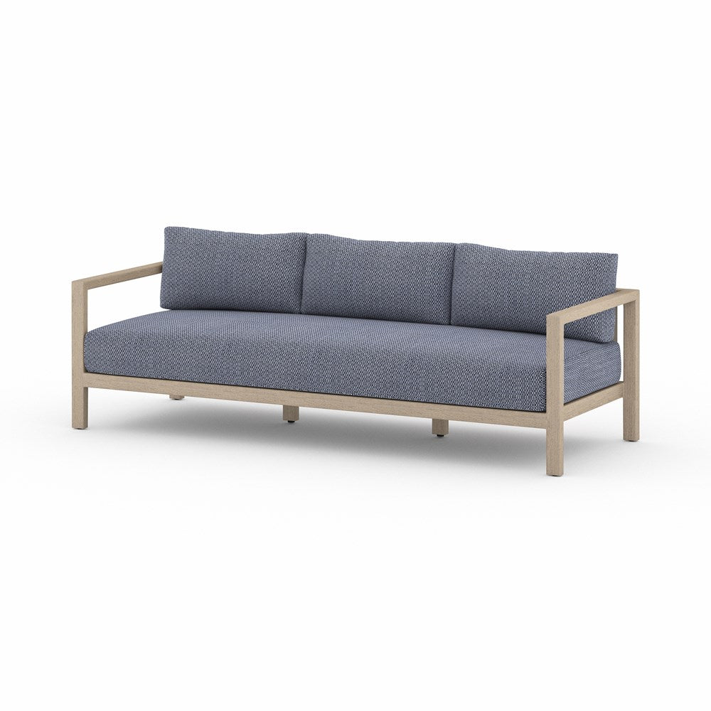 Sonoma Outdoor Sofa-88"-Four Hands-FH-JSOL-10502K-561-Outdoor SofasWashed Brown-Fsc / Light Grey Strap-Stone Grey-7-France and Son
