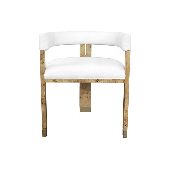 Jude Dining Chair-Worlds Away-WORLD-JUDE BW-Dining Chairs-1-France and Son