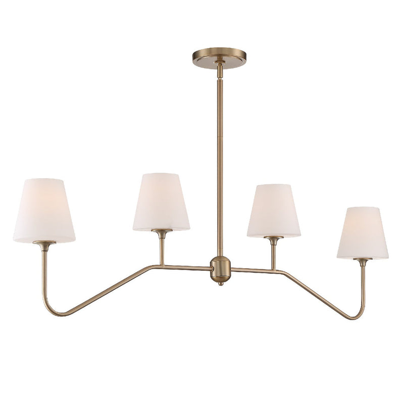 Keenan 4 Light Chandelier-Crystorama Lighting Company-CRYSTO-KEE-A3004-VG-ChandeliersThe Vibrant Gold-2-France and Son