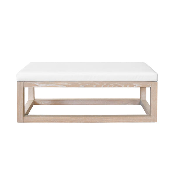Kenneth Bench-Worlds Away-WORLD-KENNETH CO BENCH-BenchesNatural Base-1-France and Son