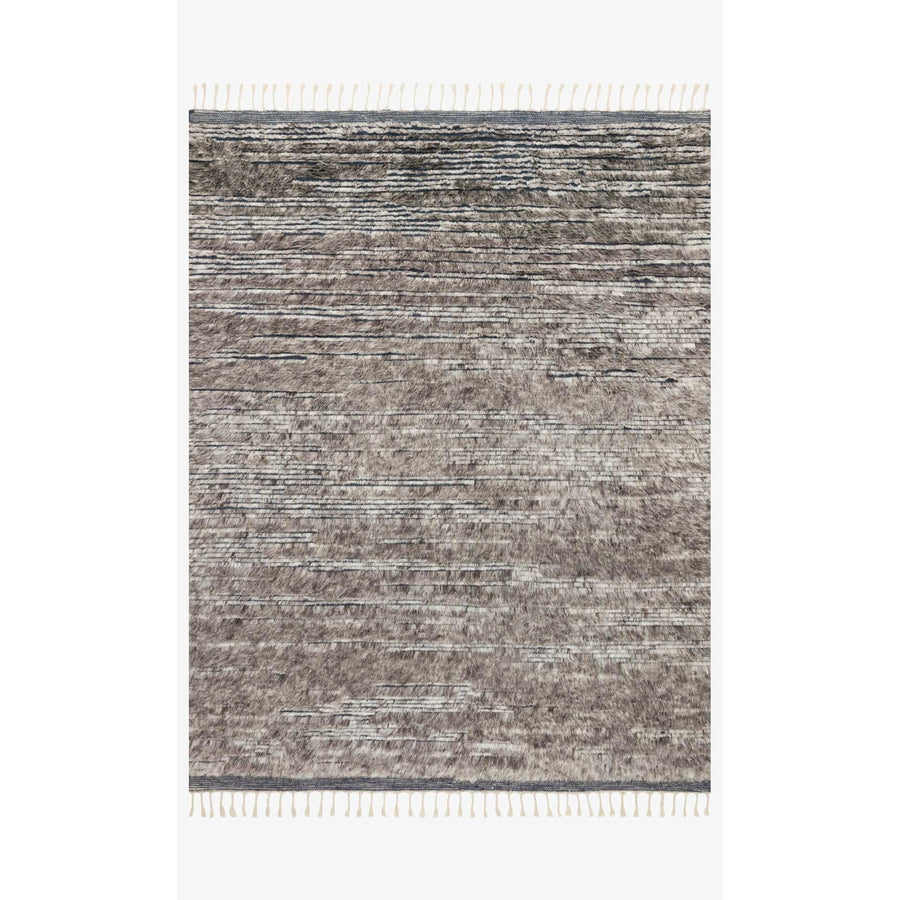 Khalid KF-04 Pewter / Ink Area Rug-Loloi-LOLOI-KHALKF-04PWIK160S-Rugs1'-6" x 1'-6" Square-1-France and Son