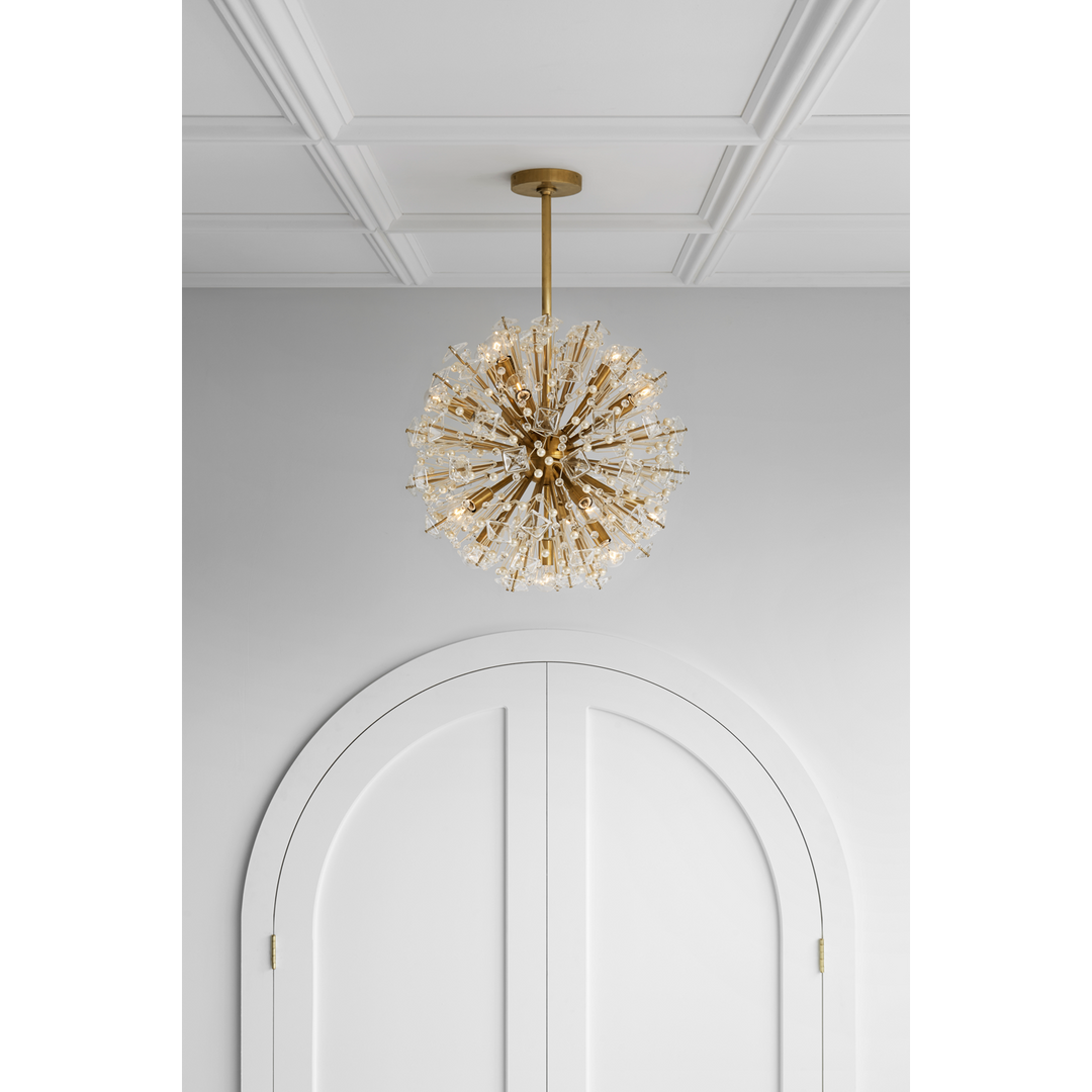 Delbert Chandelier-Visual Comfort-VISUAL-KS 5004PN-CG-ChandeliersSmall-Polished Nickel-2-France and Son