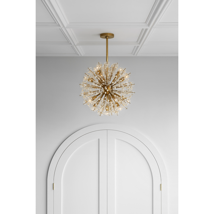 Delbert Chandelier-Visual Comfort-VISUAL-KS 5004PN-CG-ChandeliersSmall-Polished Nickel-2-France and Son