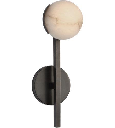Pedro Petite Tail Sconce-Visual Comfort-VISUAL-KW 2620BZ-ALB-Wall LightingBronze-3-France and Son