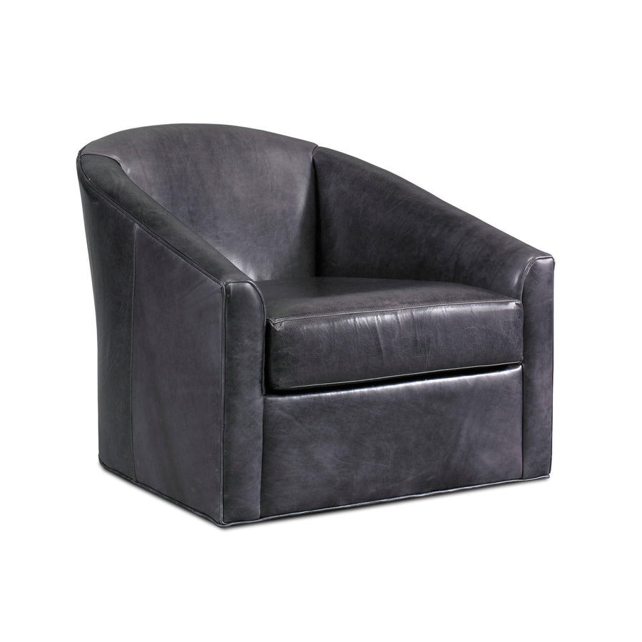 Tara Swivel Chair-Precedent-Precedent-3257-C3-Lounge ChairsFabric-1-France and Son