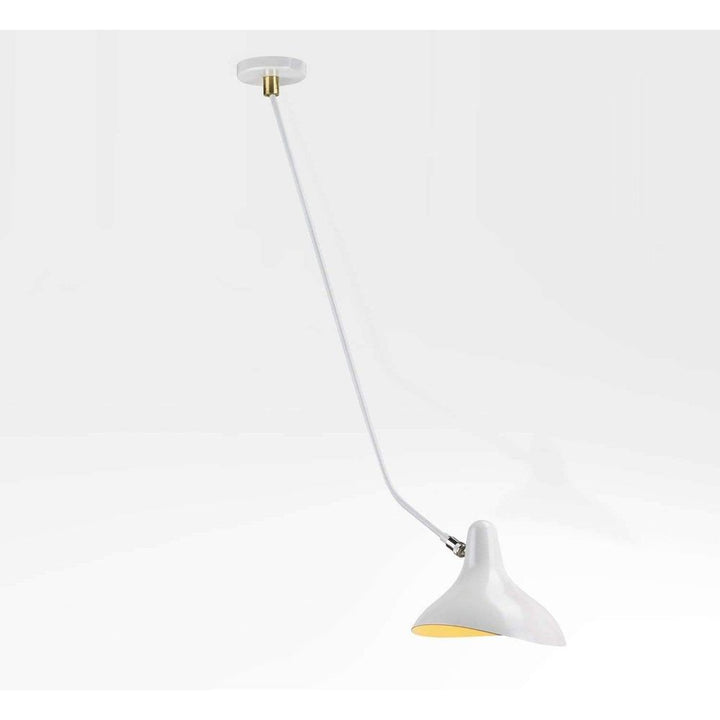 Serge Pendant Lamp - White-France & Son-LBC054BWHT-Pendants-2-France and Son