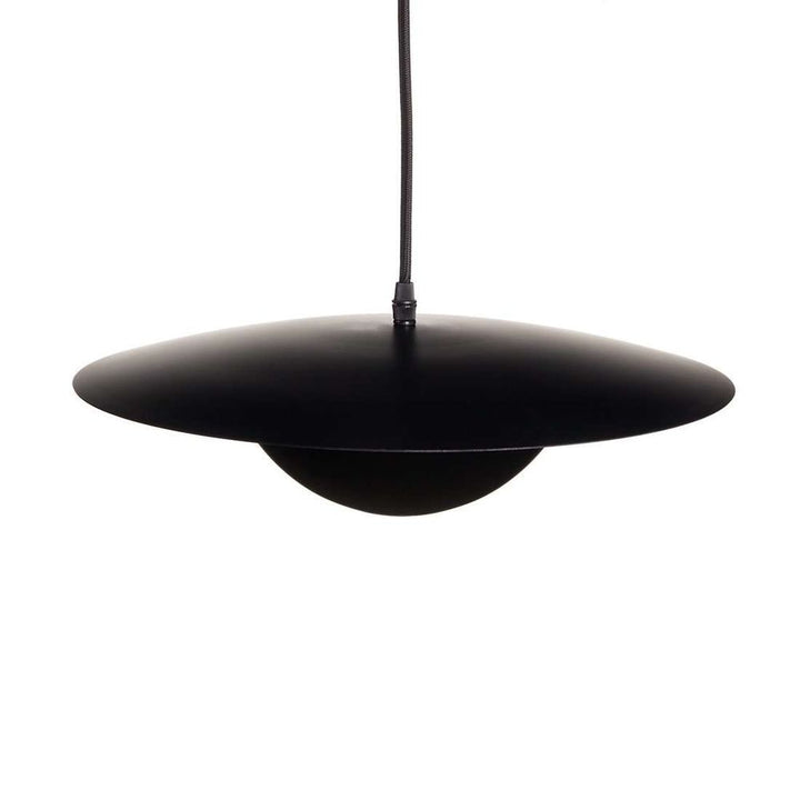 Mid Century Conical Pendant Lamp-France & Son-LBC091BBLK-Pendants-2-France and Son