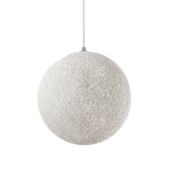 Random String Suspension Lamp-France & Son-LBC2002WHT-PendantsOriginal 16"-1-France and Son