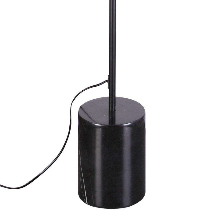 Mid Century Three-Arm MFL-3 Floor Lamp with Marble Base-France & Son-LBF024BLK-Floor Lamps-2-France and Son