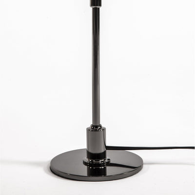 Mid Century Henningsen Small Table Lamp - Black Gunmetal-France & Son-LBT008BLK-Table Lamps-3-France and Son