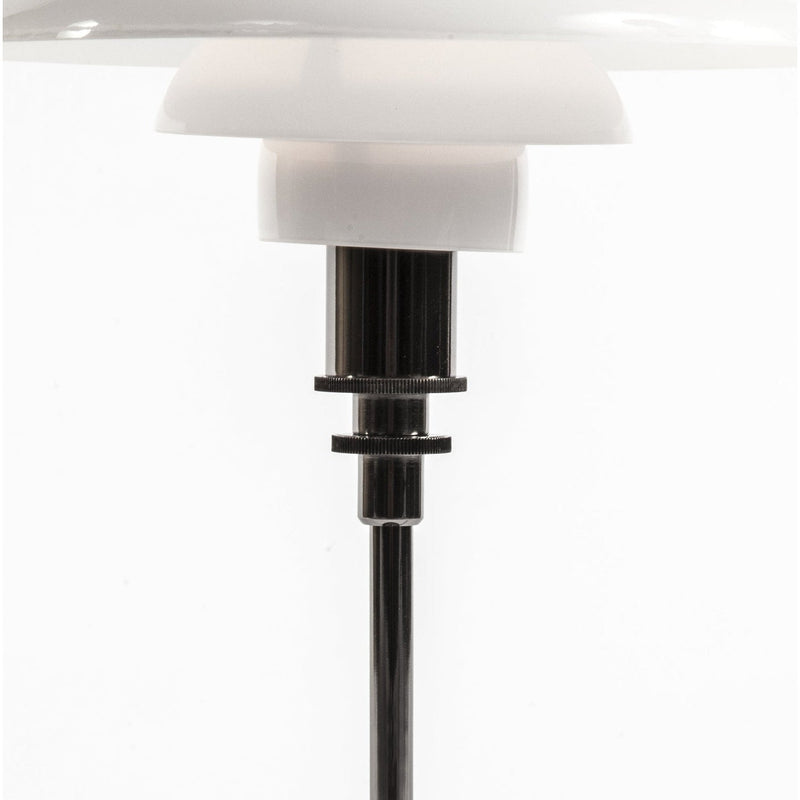Mid Century Henningsen Small Table Lamp - Black Gunmetal-France & Son-LBT008BLK-Table Lamps-4-France and Son