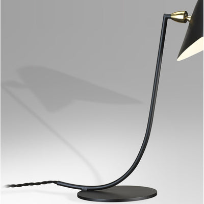 Antony Mouille Table Lamp - Black-France & Son-LBT058BLK-Table Lamps-4-France and Son