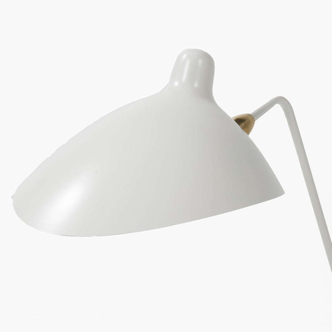 Mouille Table Lamp - White-France & Son-LBT066WHT-Table Lamps-2-France and Son